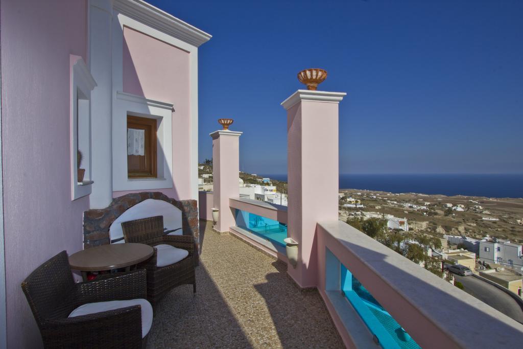 Nectarios Villa - Studios & Suites Adults Only Fira  Rum bild