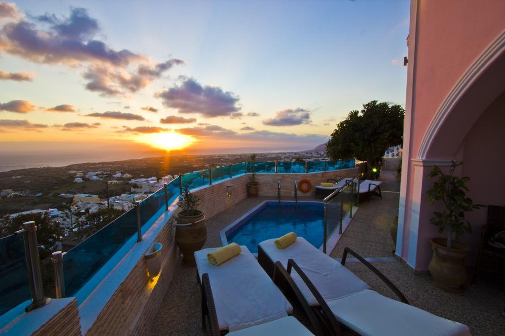 Nectarios Villa - Studios & Suites Adults Only Fira  Exteriör bild