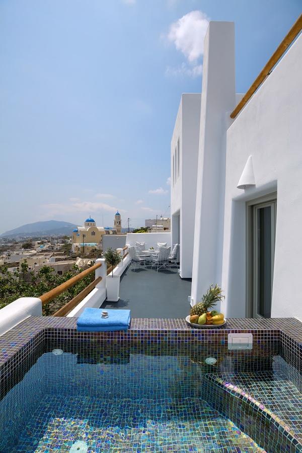 Nectarios Villa - Studios & Suites Adults Only Fira  Exteriör bild