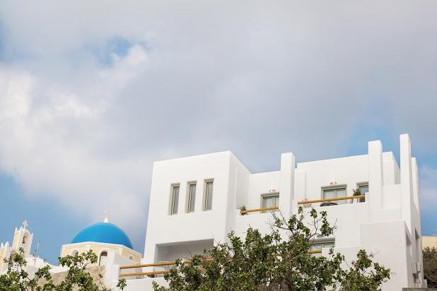 Nectarios Villa - Studios & Suites Adults Only Fira  Exteriör bild