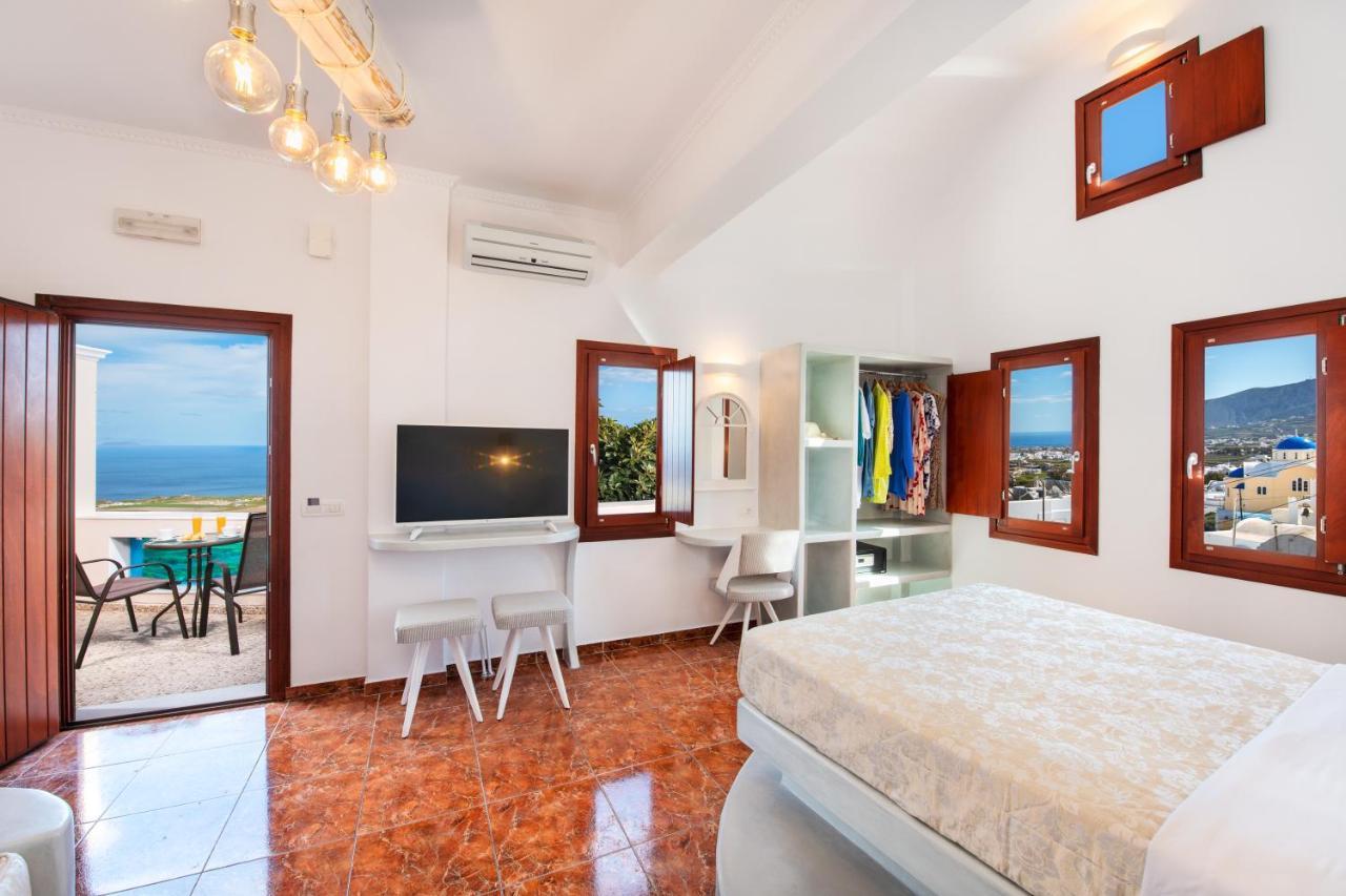 Nectarios Villa - Studios & Suites Adults Only Fira  Exteriör bild